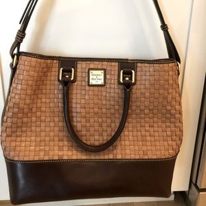 Dooney & Bourke Woven Embossed Tote